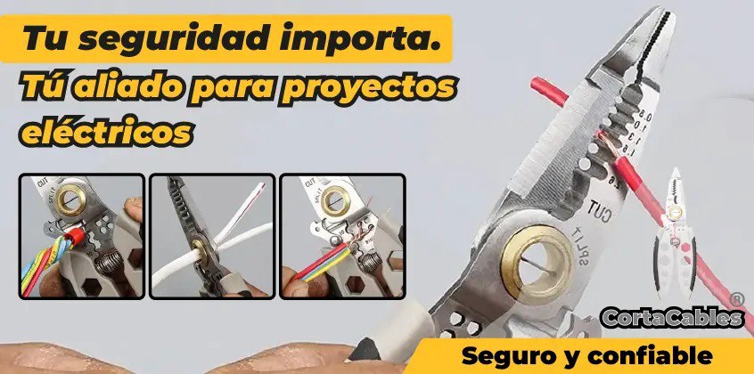 PINZAS CORTA CABLES