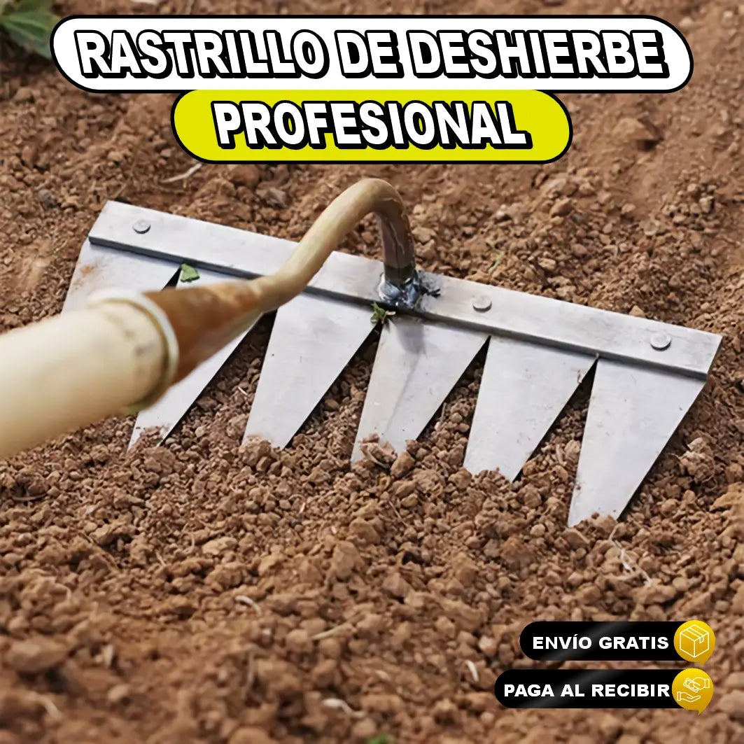 Rastrillo de Deshierbe Profesional