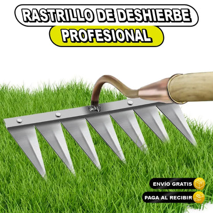 Rastrillo de Deshierbe Profesional