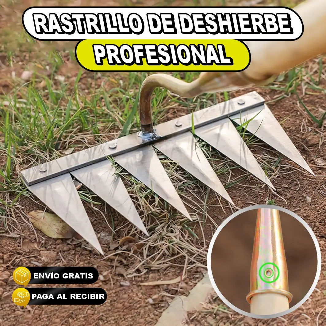 Rastrillo de Deshierbe Profesional